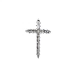 Platinum Diamond Cross Pendant, 0.30 Carat